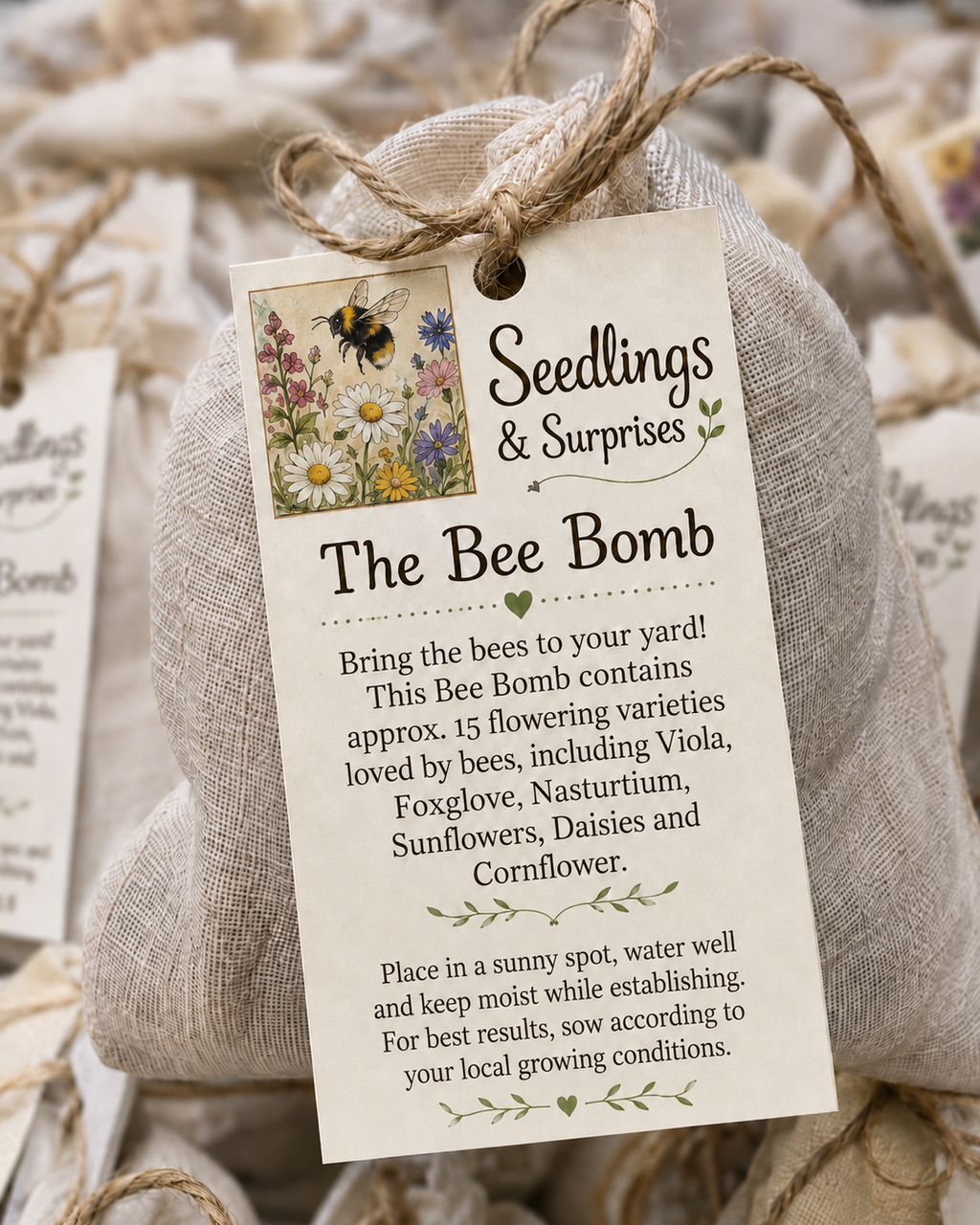 The Bee Seed Bomb
